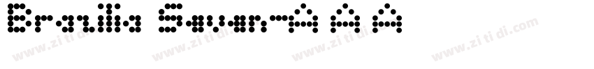 Brazilia Seven字体转换